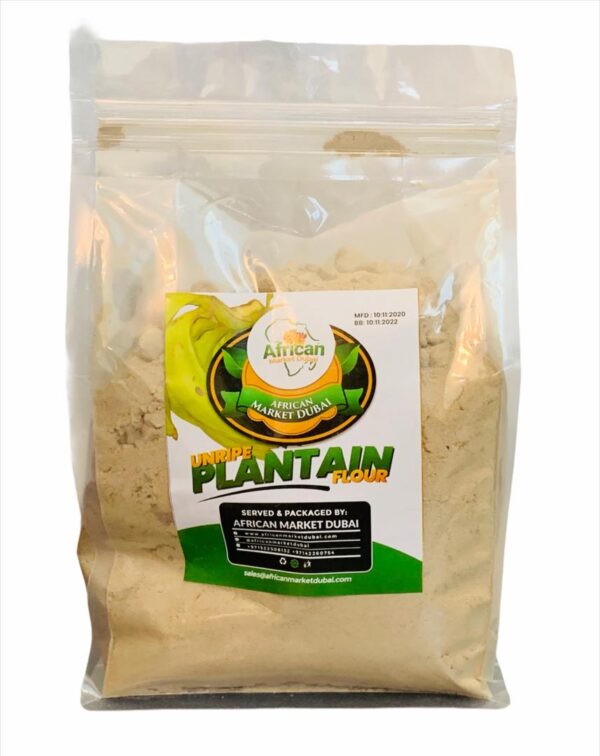 Unripe plantain flour  100% Organic (1kg)