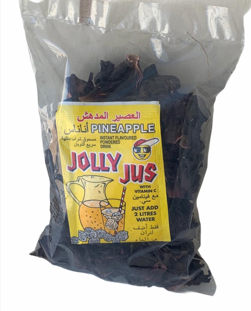 Zobo flower Hibiscus (1 pack & 1 Satchet Zobo Sweetener) African