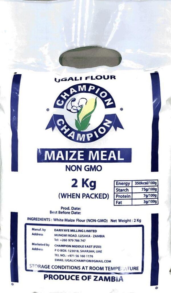 Ugali Flour Maize Meal 2kg