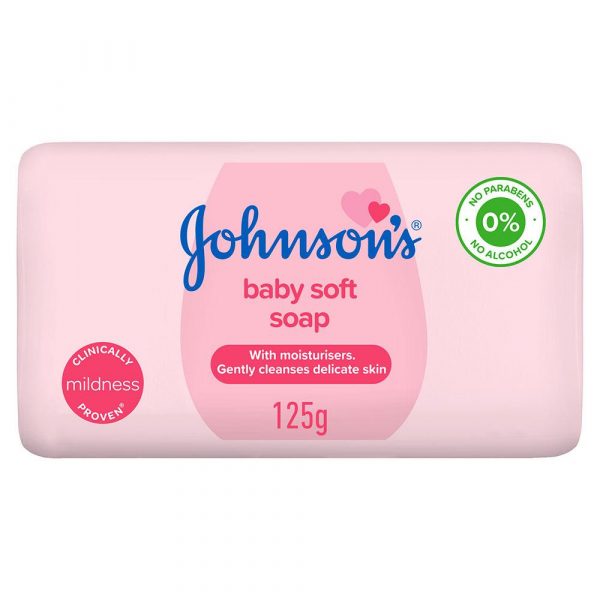 Johnson’s baby soft soap 125g
