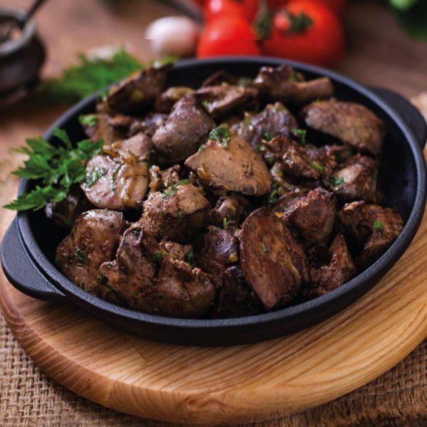Diced Air Fry Liver Meat 600g