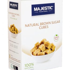Majestic Natural Brown Sugar Cubes
