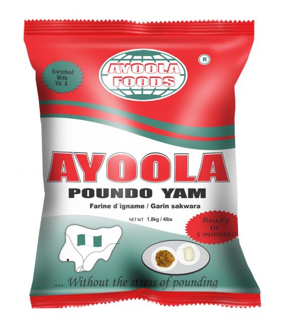 Ayoola Poundo Yam Flour 1.8kg