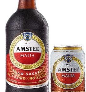 Amstel Malta x 4 cans