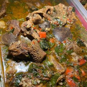 Yam Pepper Soup with Aju Mbaise for Nursing Moms – Ji mmiri Oku 2.5 Litres