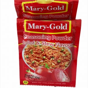 Mary Gold Jollof & Stew Seasoning Flavour 10g x 10 Satchets