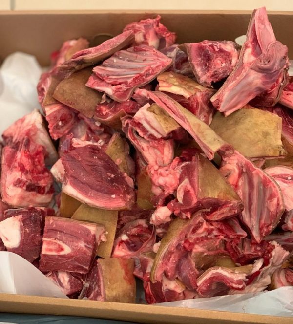 Boer Goat Meat with Roasted Skin 1kg