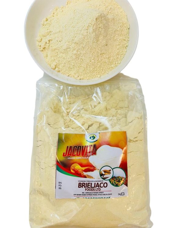 Jacovita Smooth Yellow Garri Flour 1kg