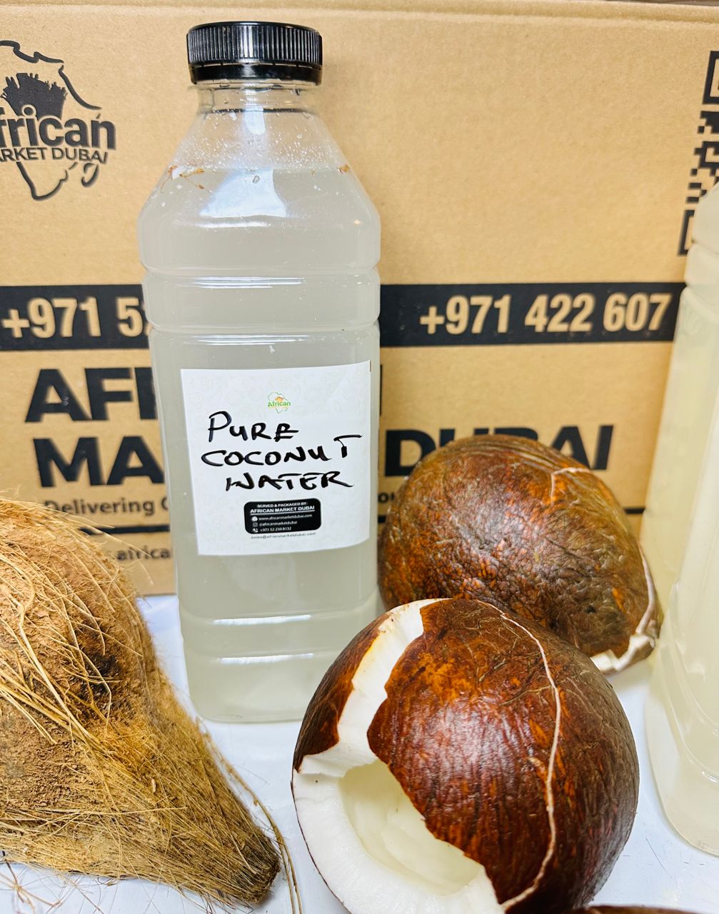 Raw Coconut Water, 500ml Organic, Natural