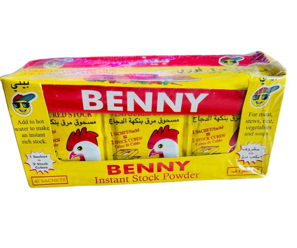 Benny Powdered Chicken Flavoured Stock x 42 Pack